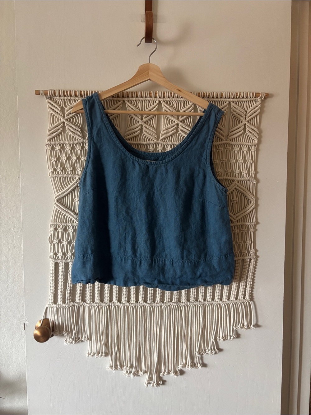 NPL Porto tank cropped blue XL
